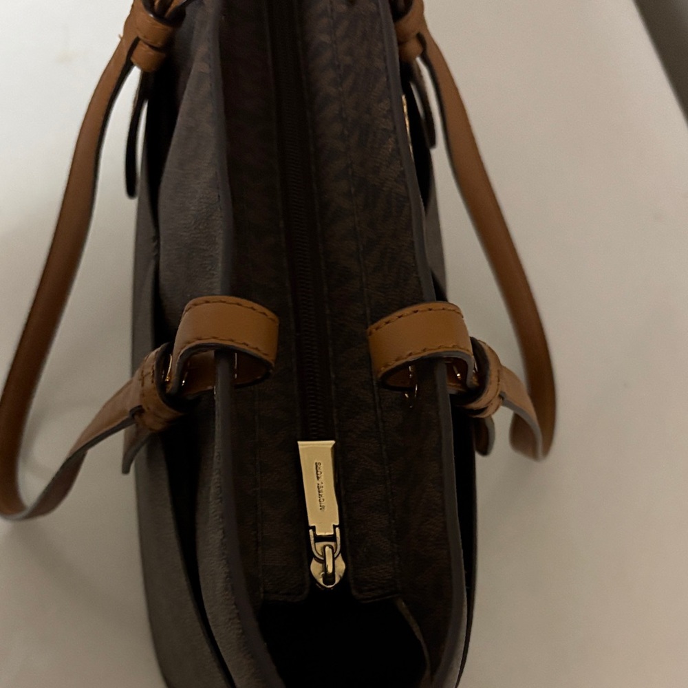 Michael Kors Signature Brown Tote - Picture 8 of 13